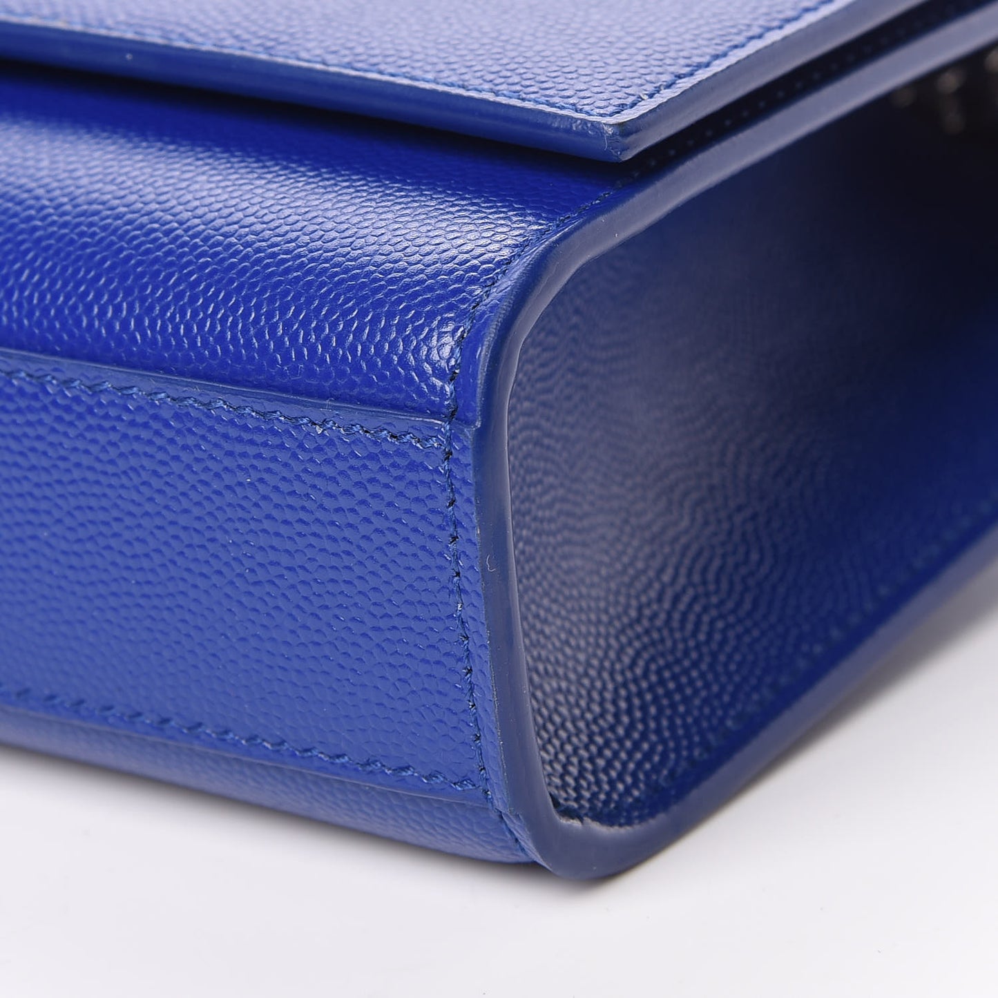 Grain De Poudre Medium Classic Monogram Kate Satchel Flash Blue