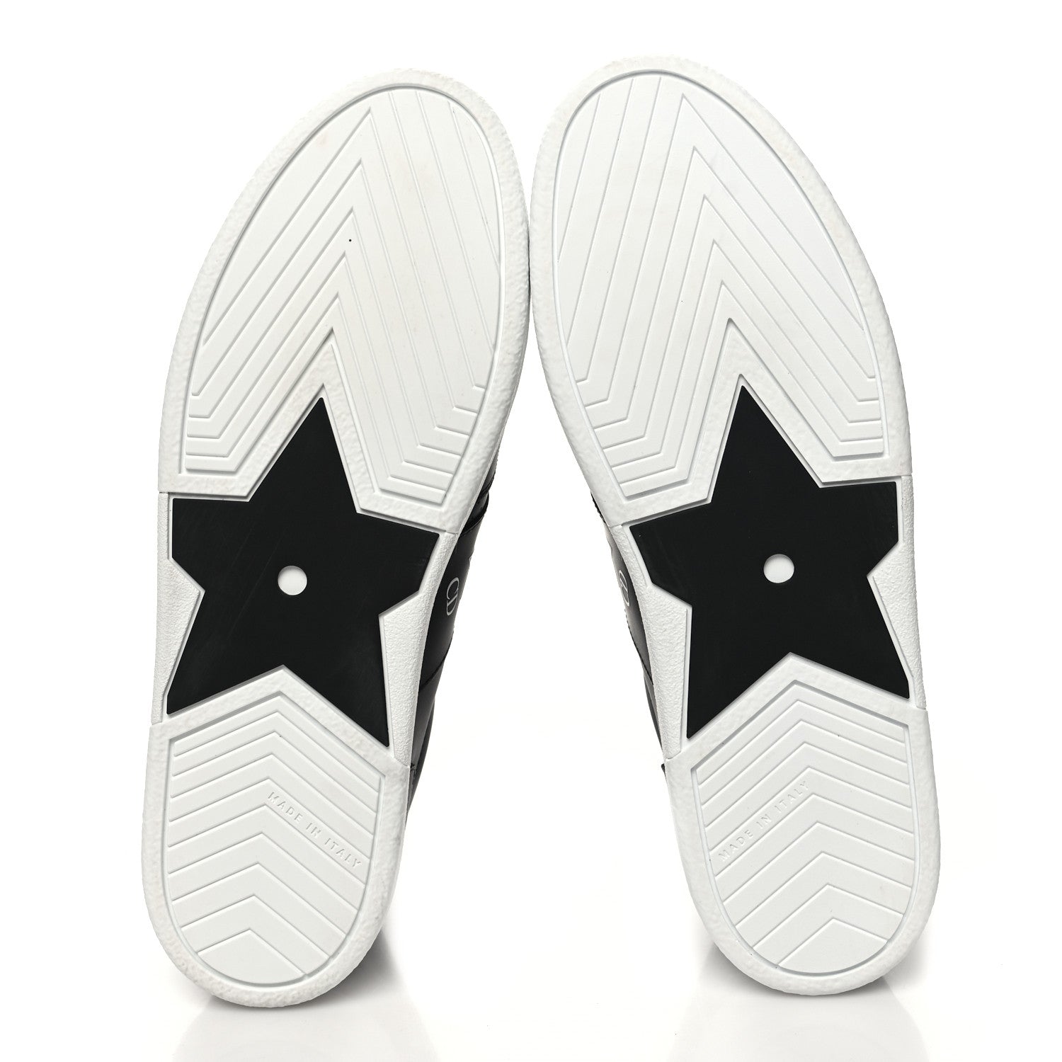 Christian Dior Calfskin Dior Star Low Top Sneakers 39 Black 5 of 8