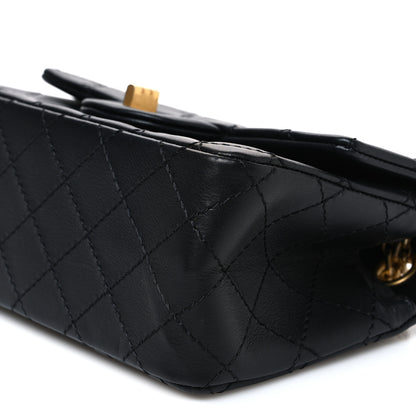 Chanel Calfskin Quilted 2.55 Reissue Mini Flap Black 10 of 10
