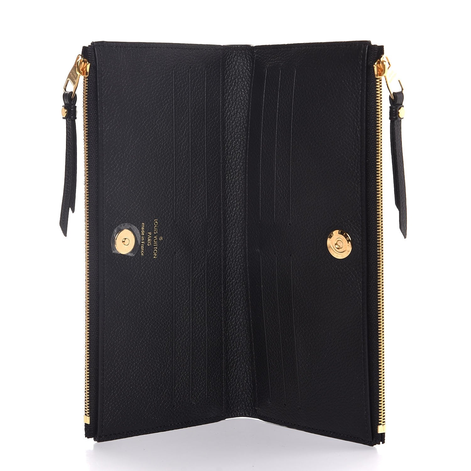 Louis Vuitton Empreinte Adele Wallet Black 5 of 7