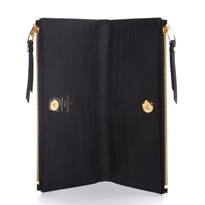 Louis Vuitton Empreinte Adele Wallet Black 5 of 7