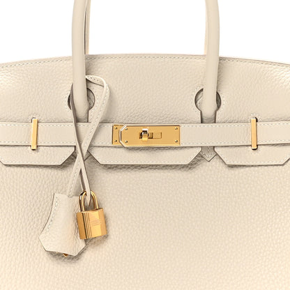 Hermes Togo Birkin 30 Craie 8 of 10