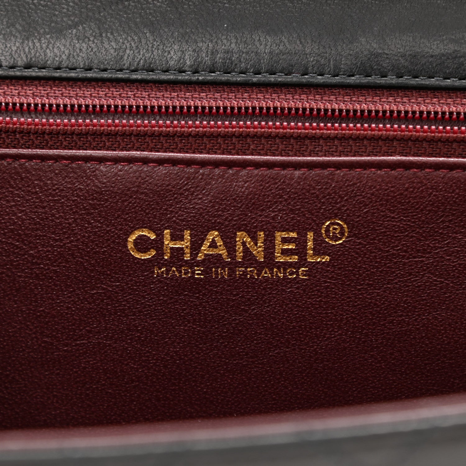 Chanel Lambskin Quilted Medium Single Flap Black 6 of 9