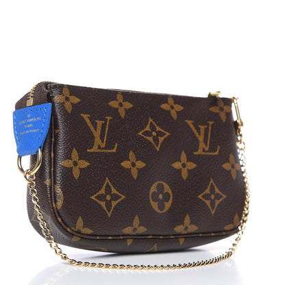Louis Vuitton Monogram 2019 Christmas Animation Mini Venice Pochette Accessories Blue 3 of 8