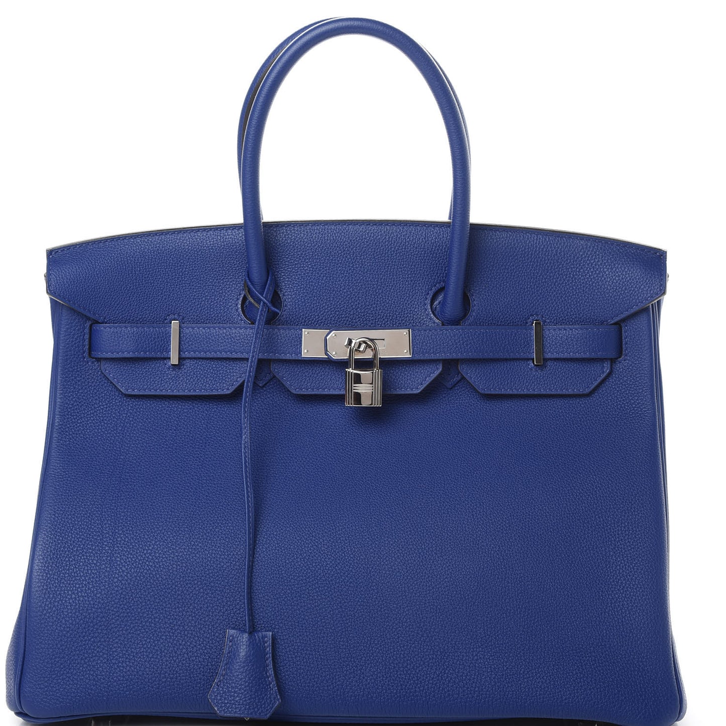 Togo Birkin 35 Bleu Electrique