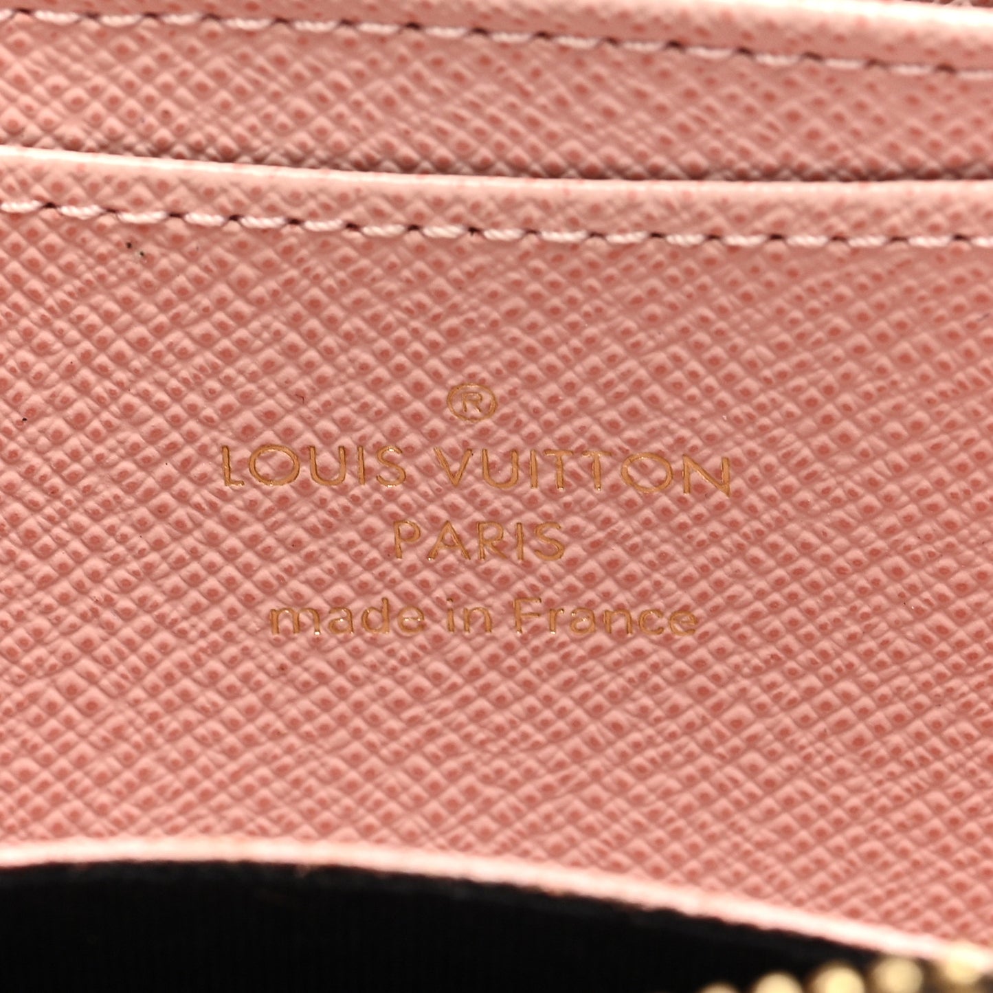 Damier Ebene Zippy Coin Purse Rose Ballerine