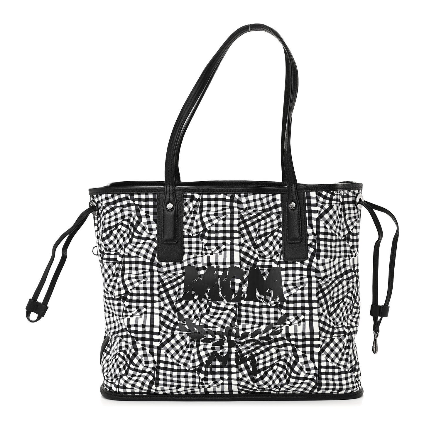 Visetos Medium Liz Reversible Shopper Tote Black