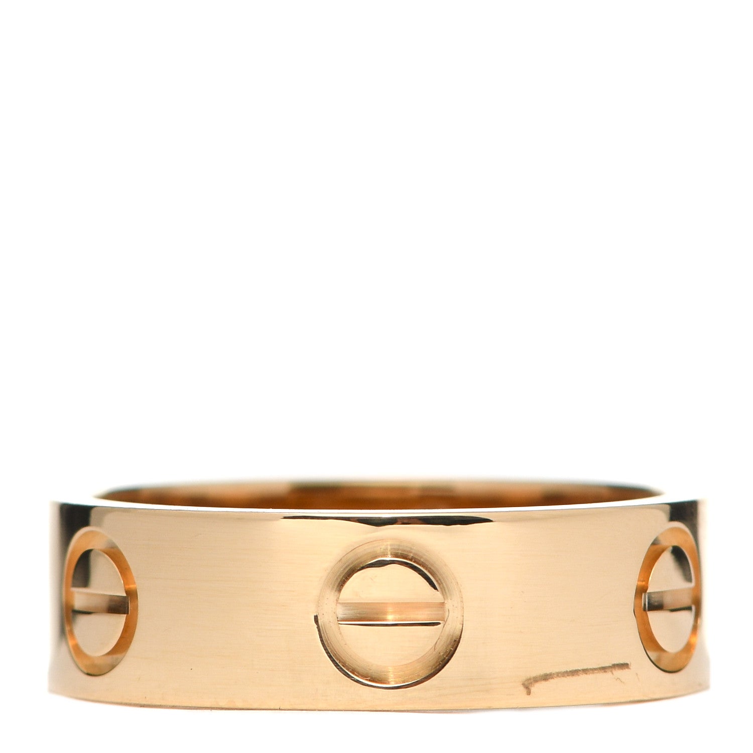 Cartier 18K Yellow Gold 5.5mm LOVE Ring 50 5.25 1 of 7