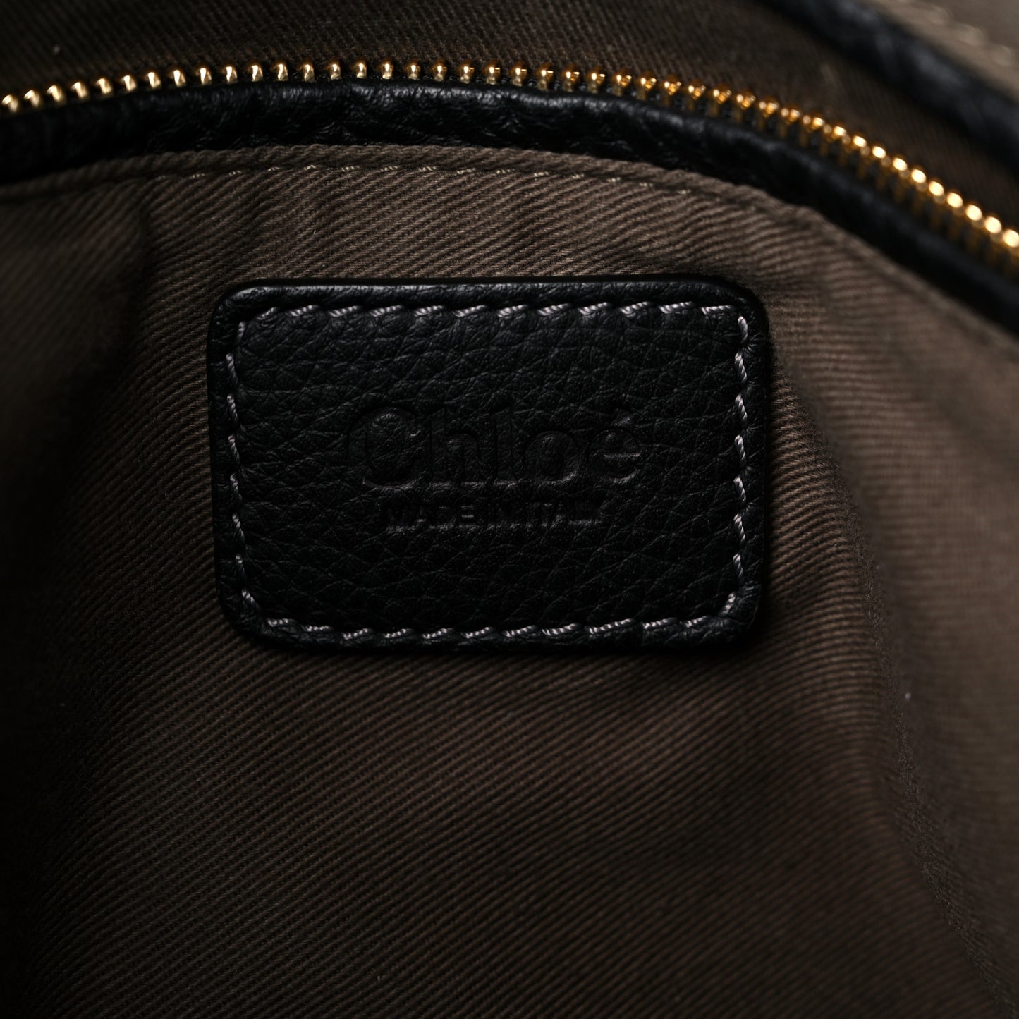 Calfskin Medium Marcie Satchel Black