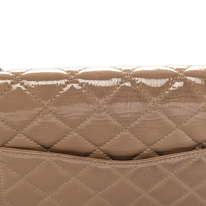 Chanel Distressed Patent Quilted 2.55 Reissue 227 Flap Beige 8 of 12