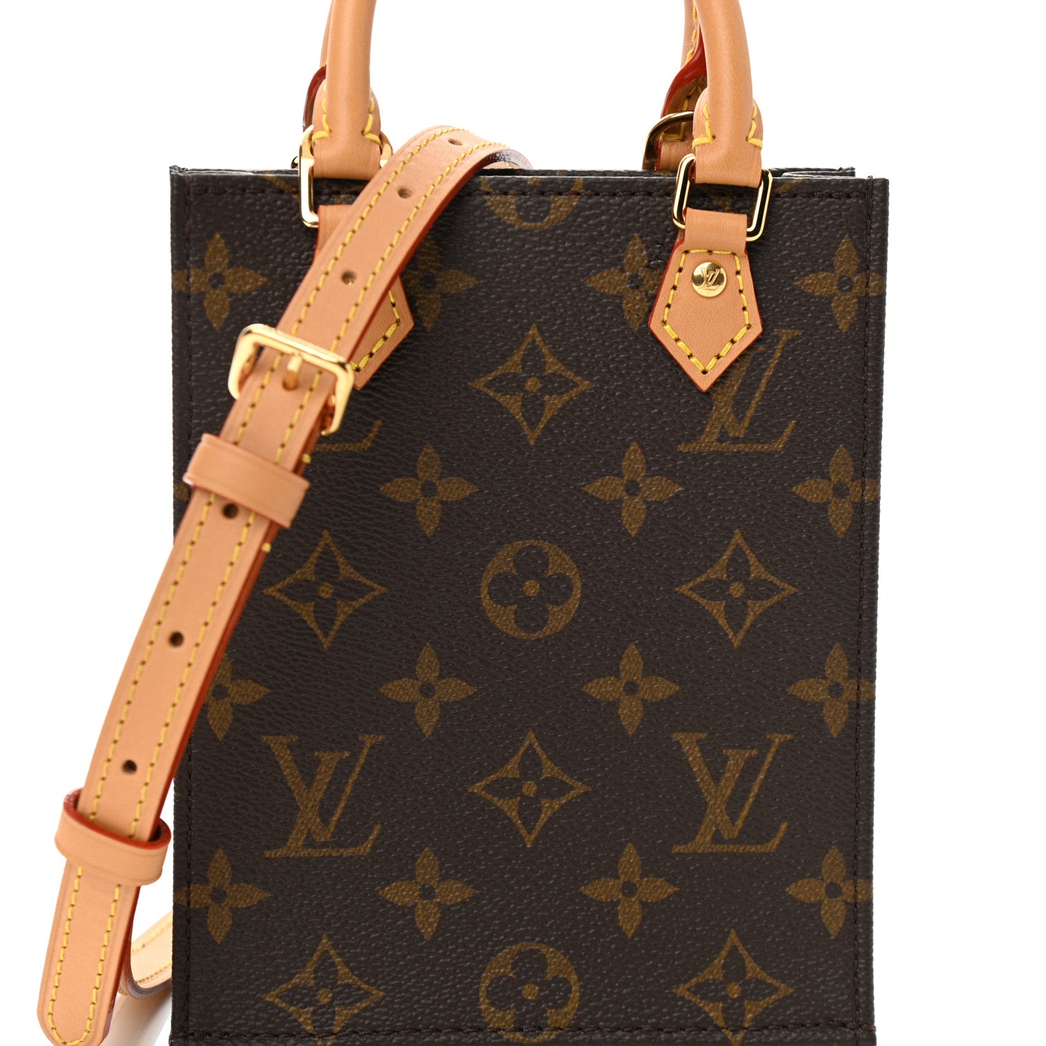 Louis Vuitton Monogram Petit Sac Plat 7 of 10