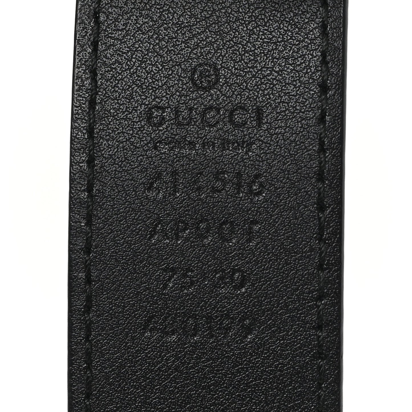 Calfskin Double G 30mm Belt 75 30 Black