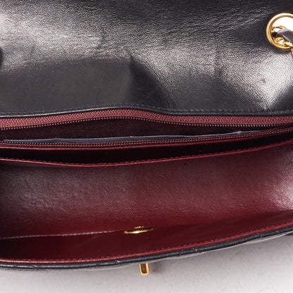 Chanel Lambskin Quilted Medium Single Flap Black 4 of 9
