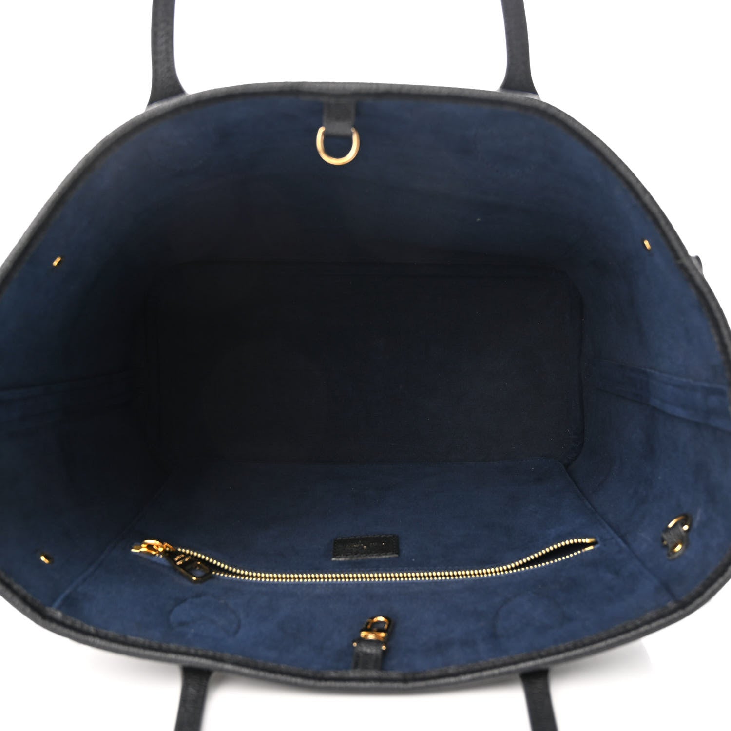Louis Vuitton Empreinte Monogram Giant Neverfull MM Black 5 of 10