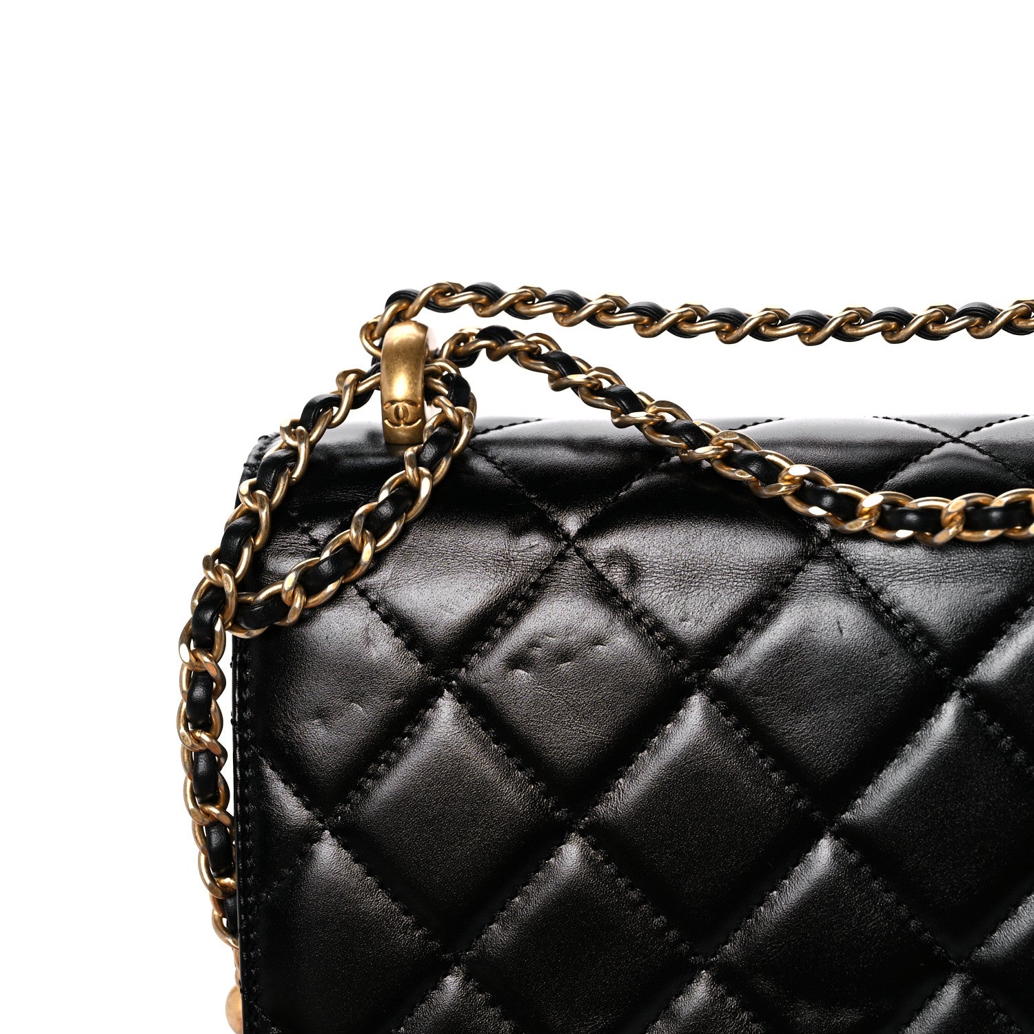 Chanel Calfskin Quilted Mini Perfect Fit Flap Black 12 of 13