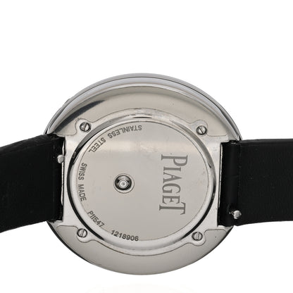 Piaget Stainless Steel Alligator Diamond 33mm Possession Quartz Watch 4 of 5