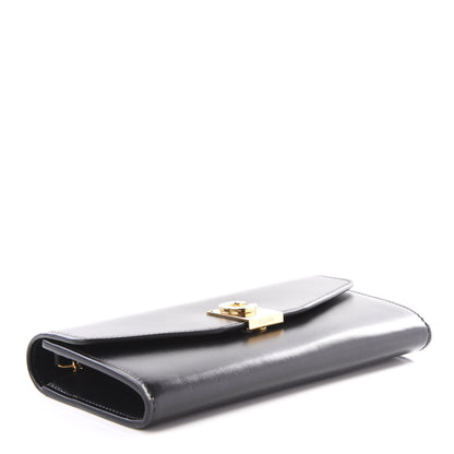Celine Calfskin C Wallet On Chain Bag Black 3 of 12