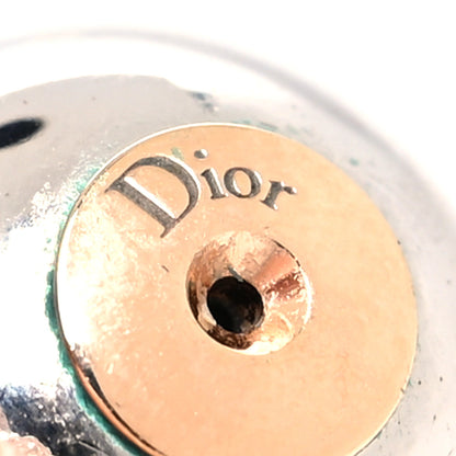 Christian Dior Mise En Dior Tribal Earrings Silver Gold 4 of 4