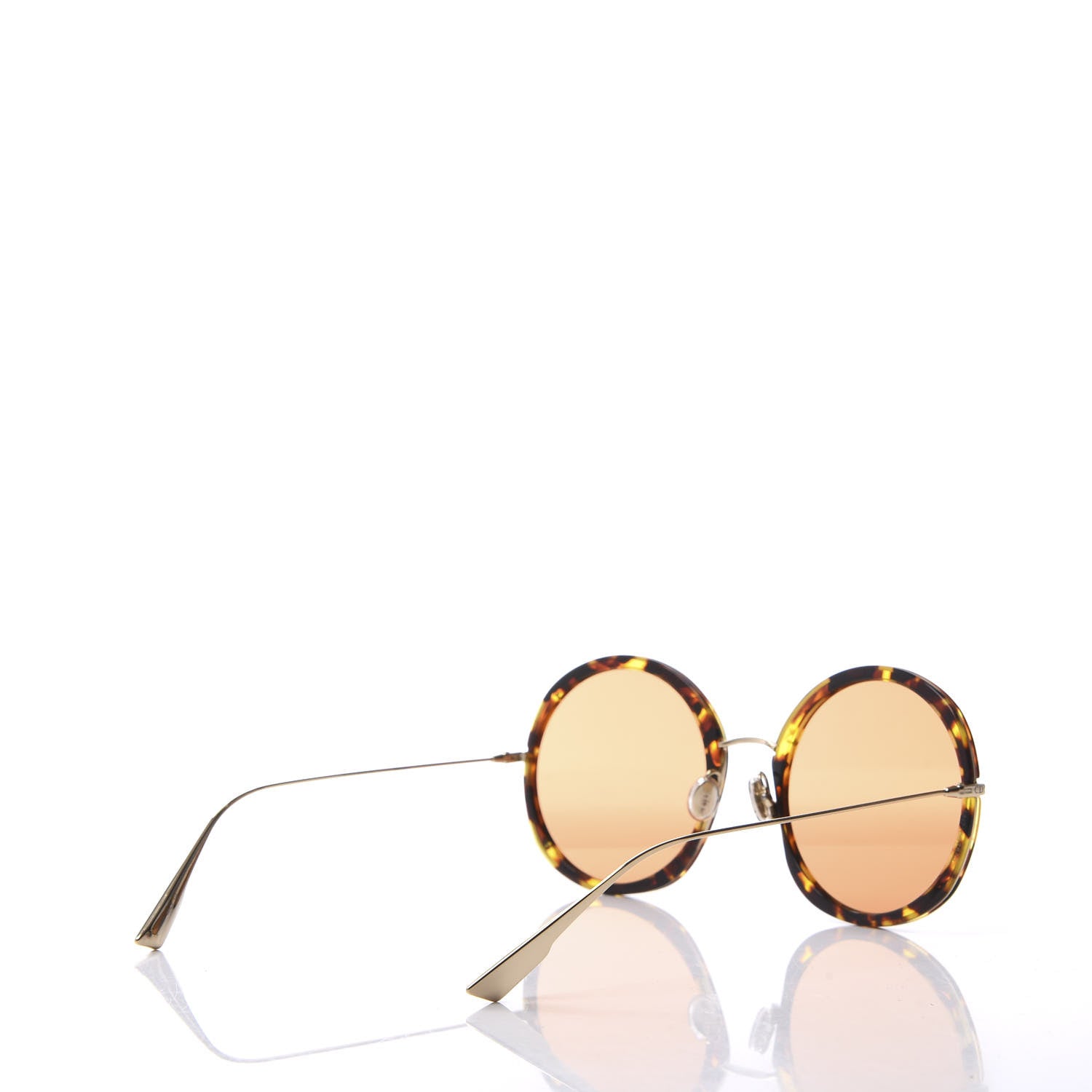 Christian Dior Hypnotic 1 Round Sunglasses Havana Orange 3 of 9