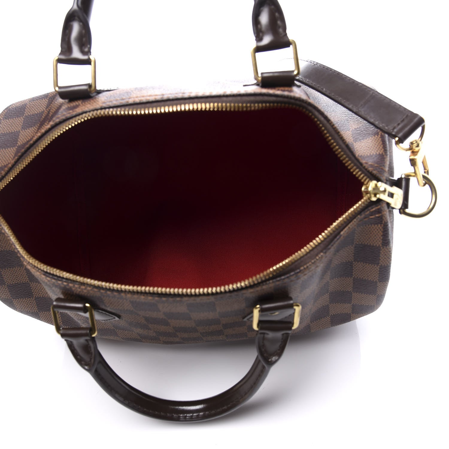 Louis Vuitton Damier Ebene Speedy Bandouliere 30 4 of 11