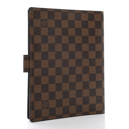Louis Vuitton Damier Ebene Large Ring Agenda Cover 3 of 7