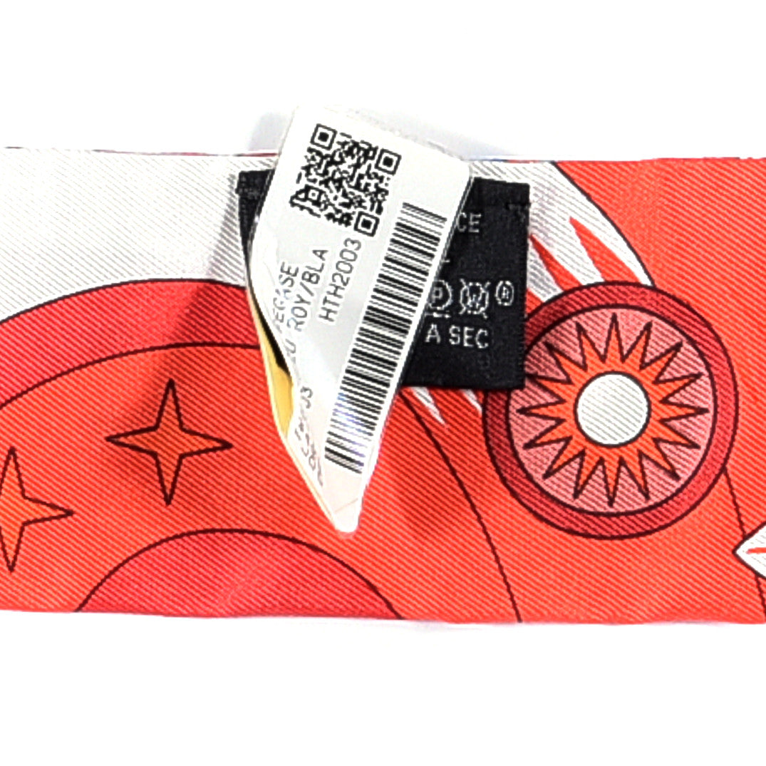 Silk La Source de Pegase Twilly Rouge Bleu Royal White