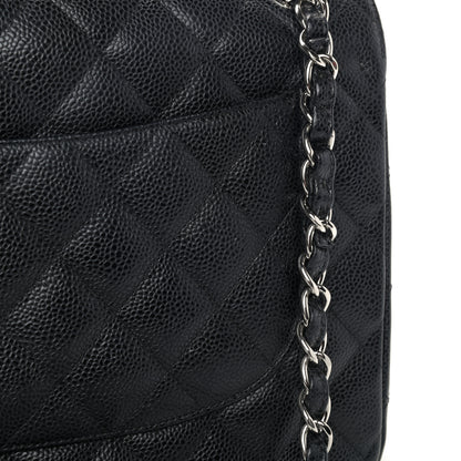Chanel Caviar Quilted Jumbo Double Flap Black 10 of 10