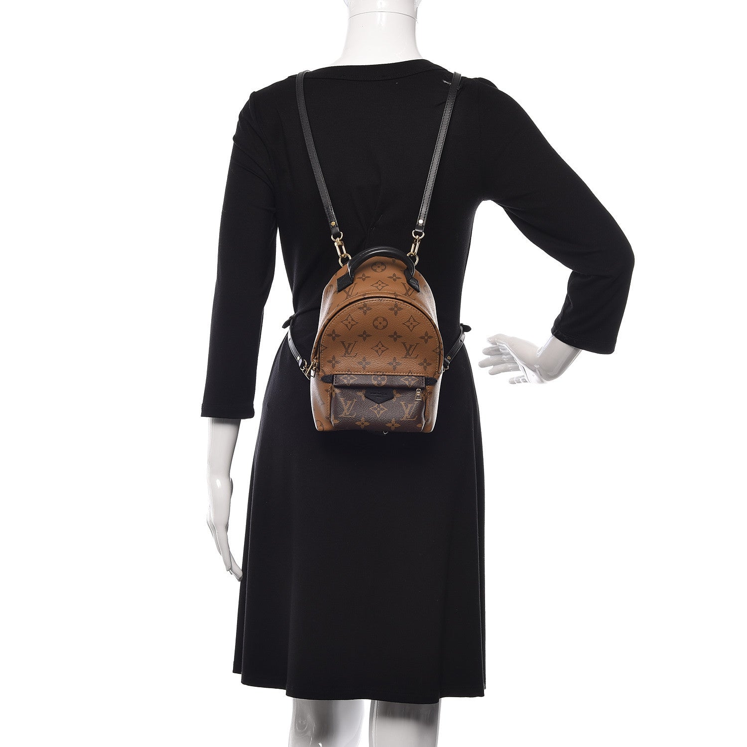 Louis Vuitton Reverse Monogram Palm Springs Backpack Mini 2 of 13