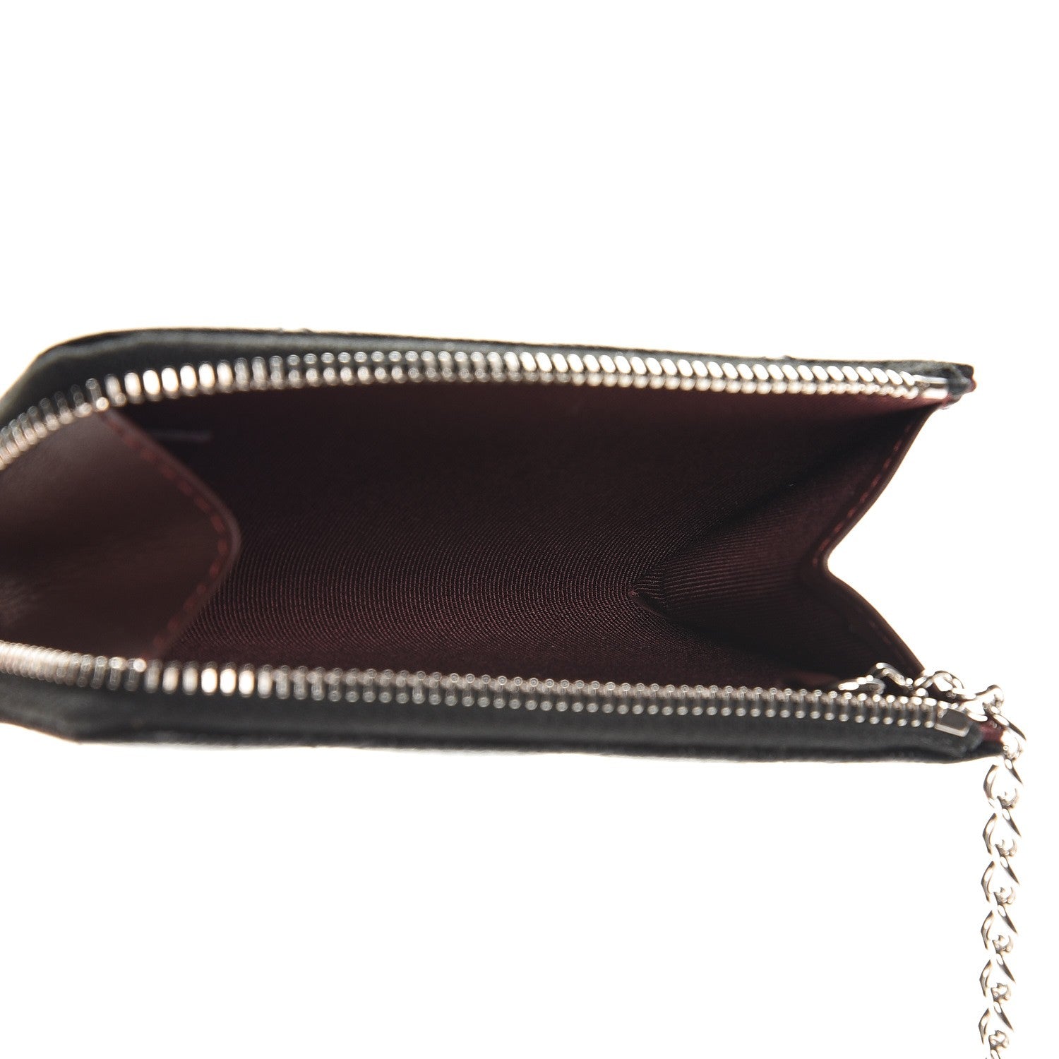 Chanel Caviar Quilted Key Holder Case Black 5 of 8