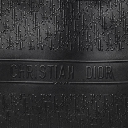 Christian Dior Oblique Calfskin Embossed Large Book Tote Black 8 of 10