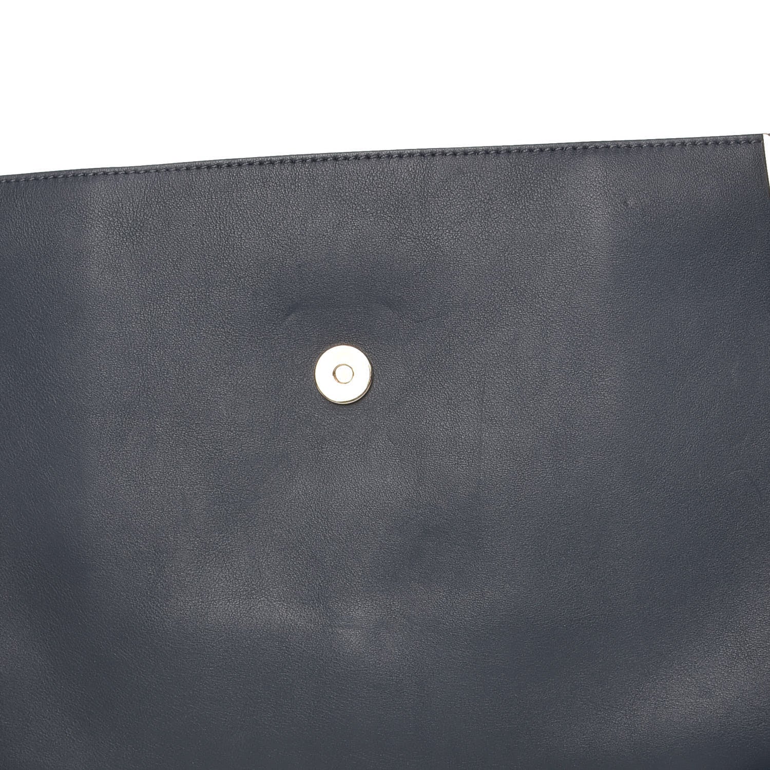 Chloe Suede Calfskin Medium Faye Shoulder Bag Silver Blue 12 of 19