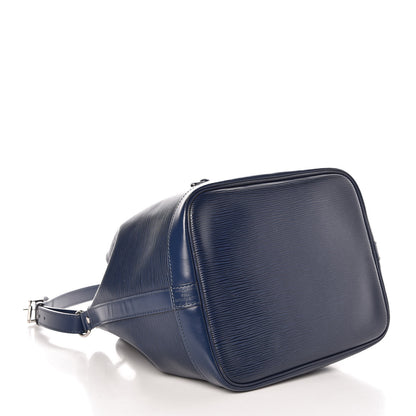 Louis Vuitton Epi Petit Noe NM Indigo 4 of 9