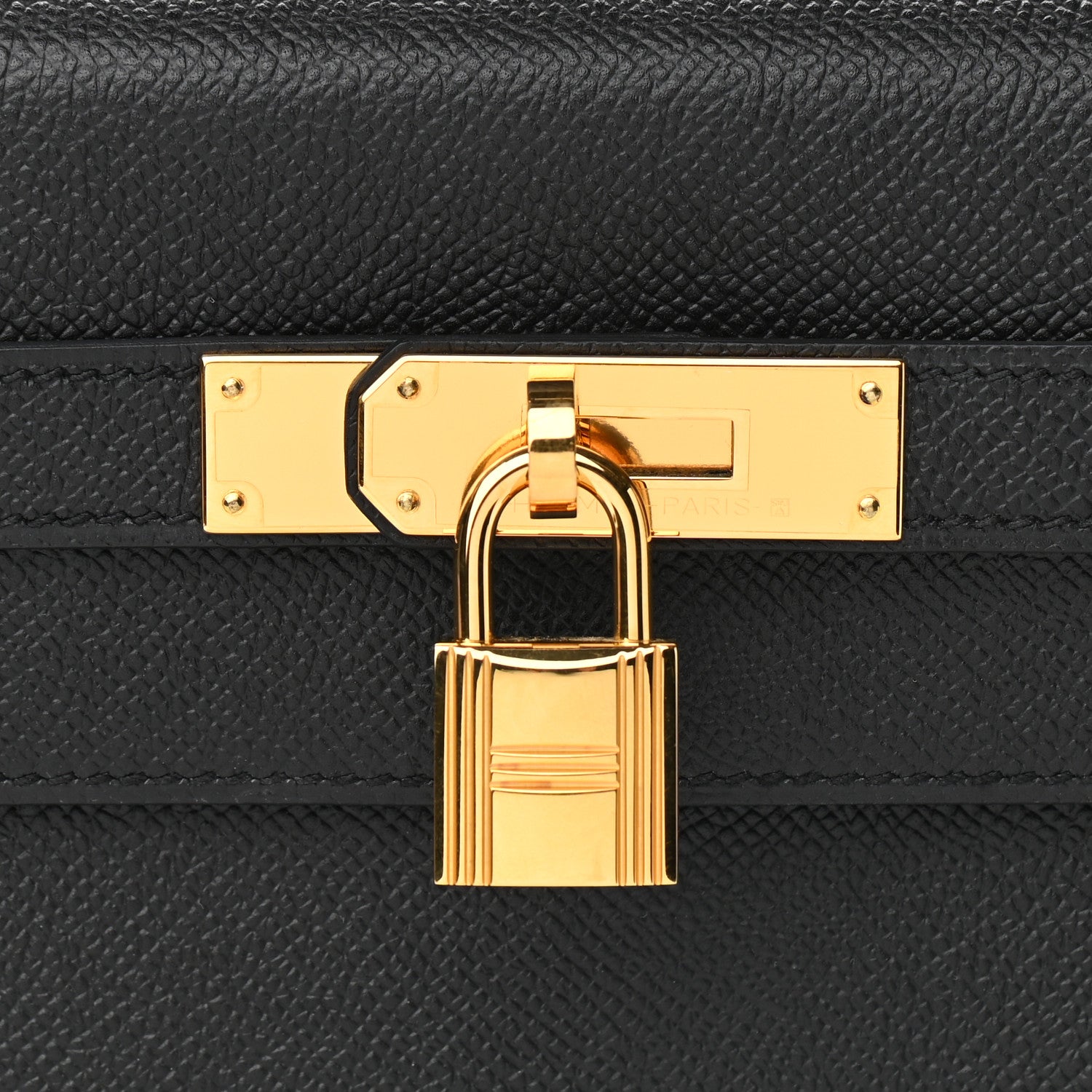 Hermes Epsom Kelly Sellier 32 Black 8 of 13