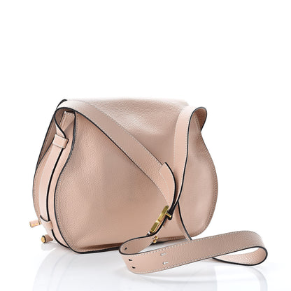 Chloe Calfskin Medium Marcie Round Crossbody Bag Blush Nude 3 of 11