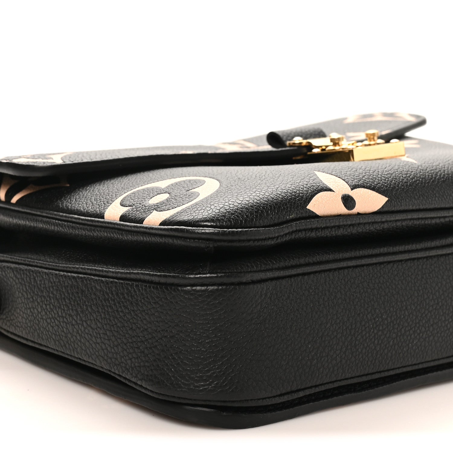 Louis Vuitton Empreinte Monogram Giant Pochette Metis Black Beige 8 of 9