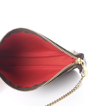 Louis Vuitton Damier Ebene Mini Pochette Accessories 5 of 7