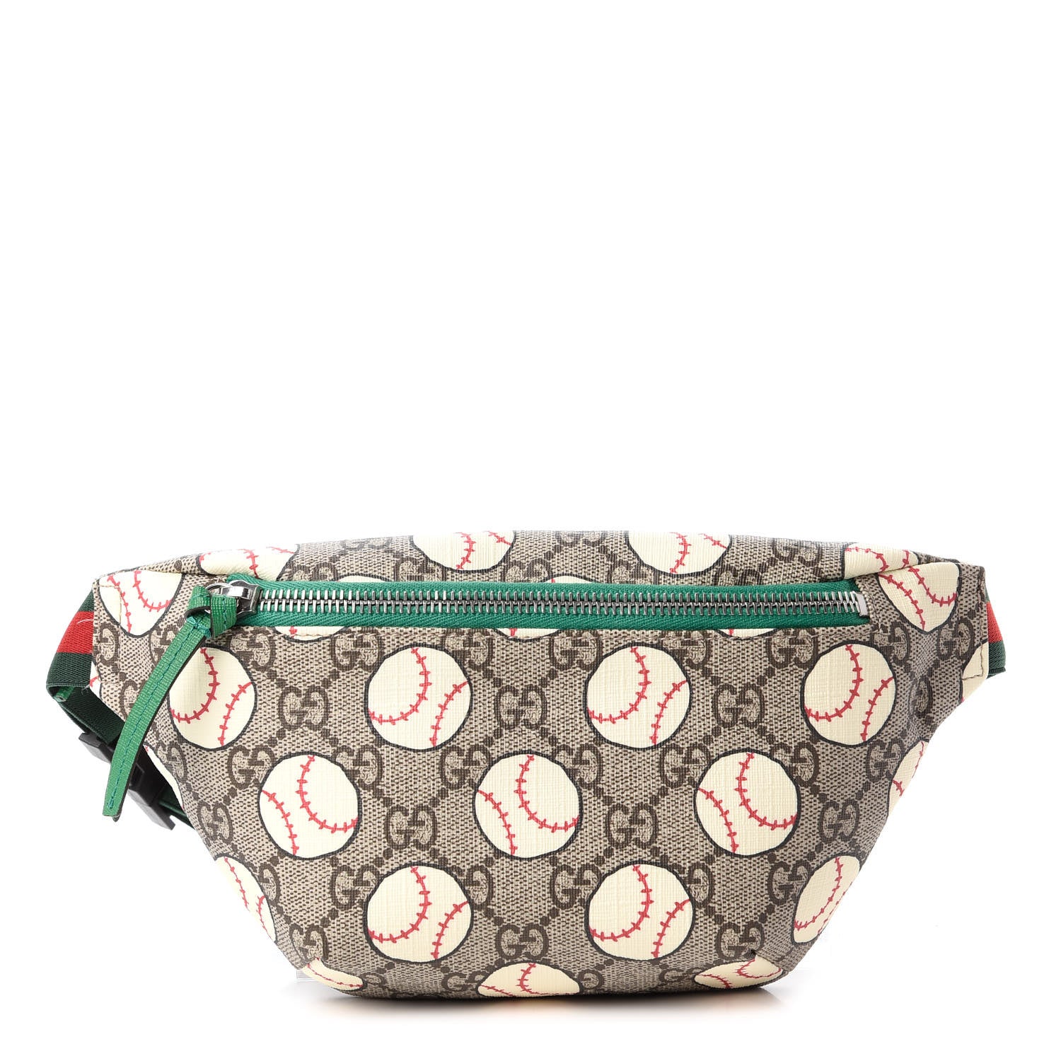 Gucci GG Supreme Monogram Baseballs Web Childrens Belt Bag 1 of 10