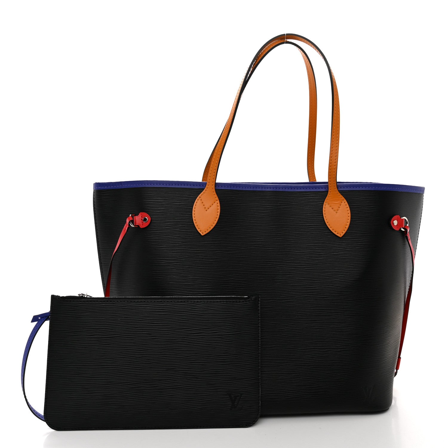 Louis Vuitton Epi Neverfull MM Noir 3 of 11