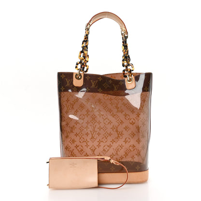 Louis Vuitton Vinyl Cabas Sac Ambre MM 3 of 12