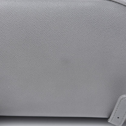Chanel Caviar Quilted Business Affinity Backpack Grey 9 of 10