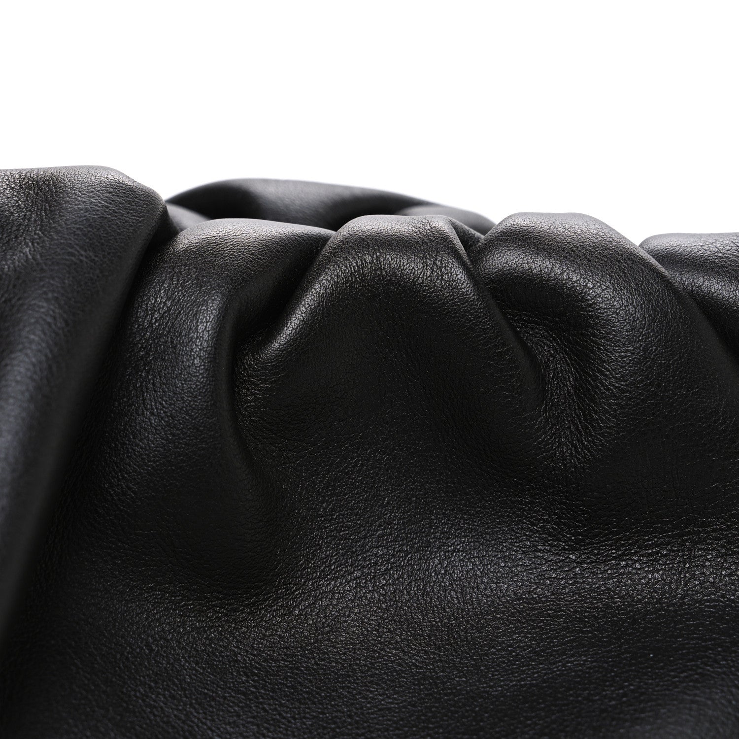 Bottega Veneta Smooth Butter Calf The Pouch Oversized Clutch Black 9 of 11