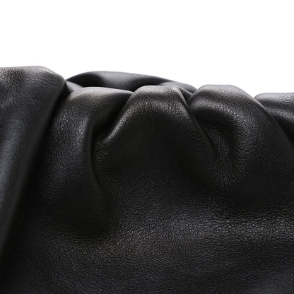 Bottega Veneta Smooth Butter Calf The Pouch Oversized Clutch Black 9 of 11