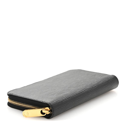 Louis Vuitton Epi Zippy Wallet Black 4 of 11