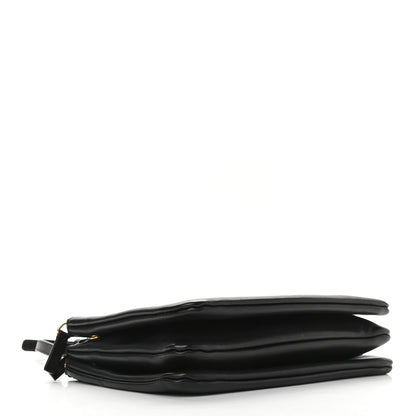 Celine Lambskin Small Trio Crossbody Bag Black 4 of 9