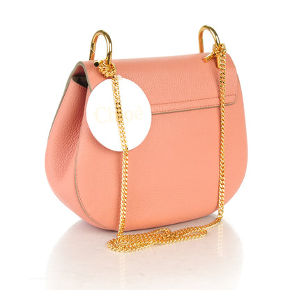 Chloe Grained Lambskin Drew Shoulder Bag Misty Rose 3 of 8