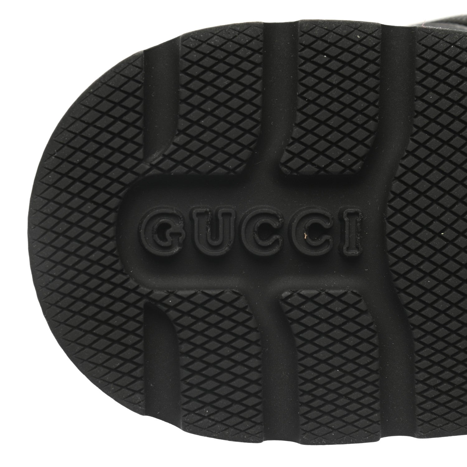 Gucci Calfskin Mens Double G Lace Up Boots 7 Black 6 of 9