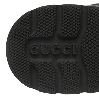 Gucci Calfskin Mens Double G Lace Up Boots 7 Black 6 of 9