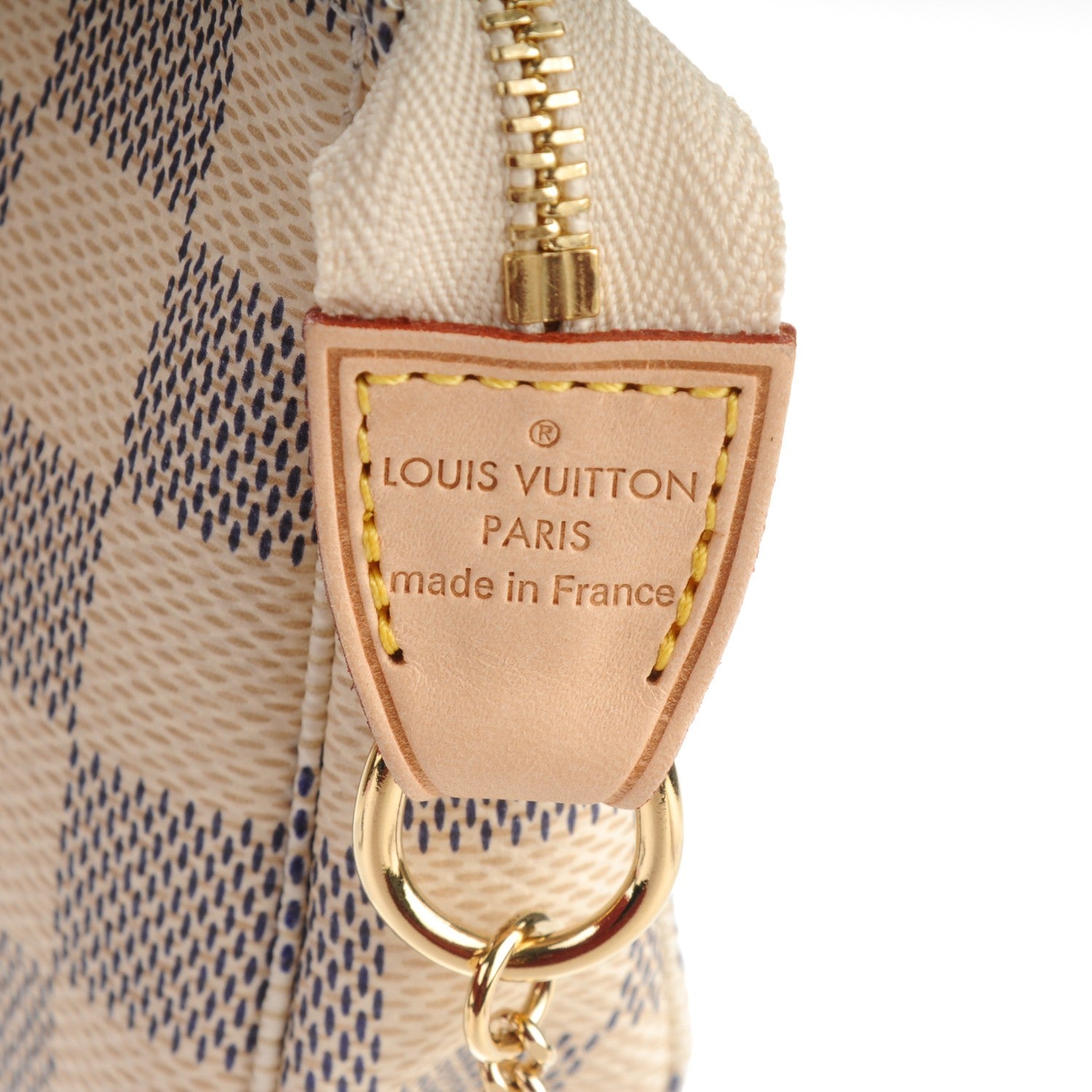 Louis Vuitton Damier Azur Mini Pochette Accessories 6 of 7