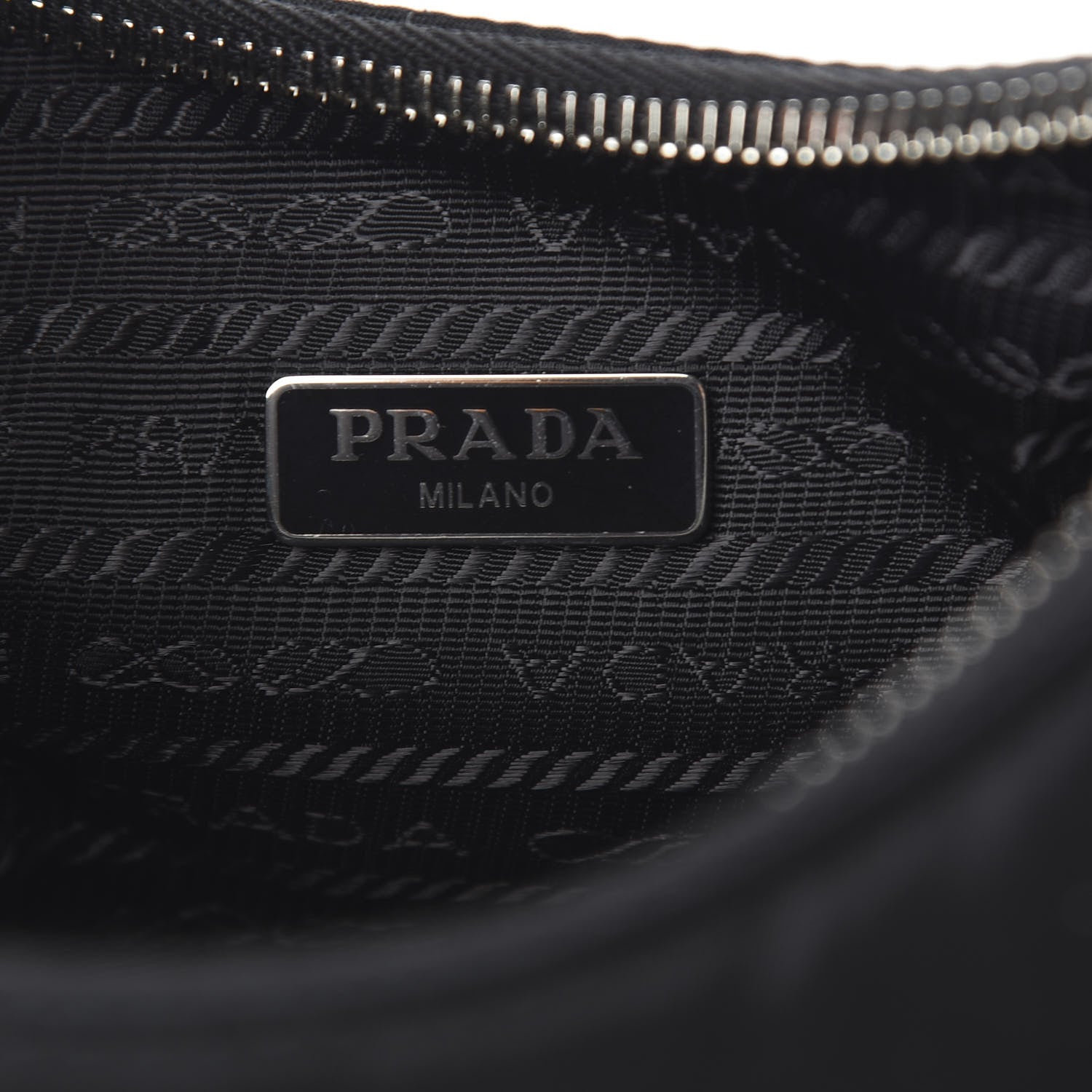 Prada Nylon Re-Edition 2005 Shoulder Bag Black 6 of 11