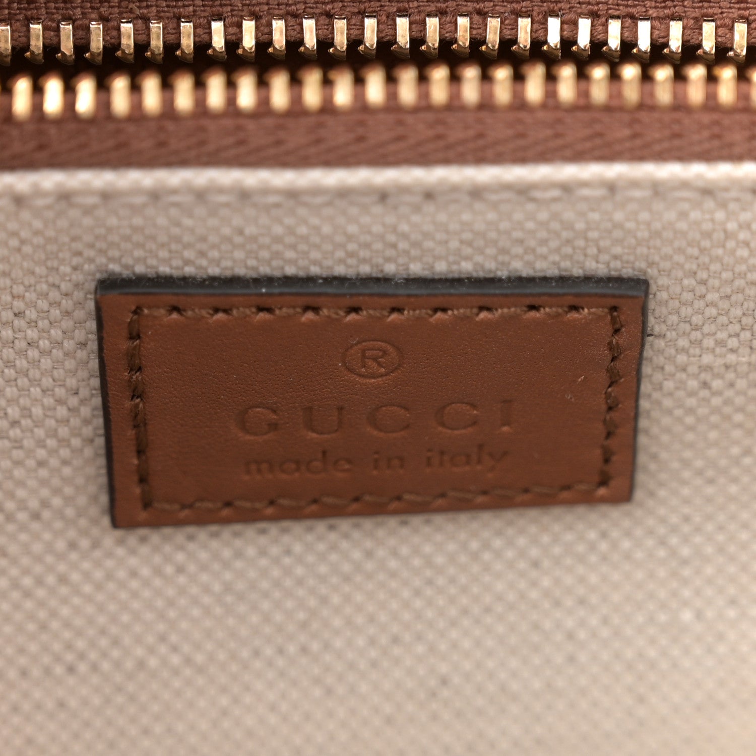 Gucci GG Supreme Monogram Horsebit 1955 Soft Small Shoulder Bag Beige Brown 7 of 11